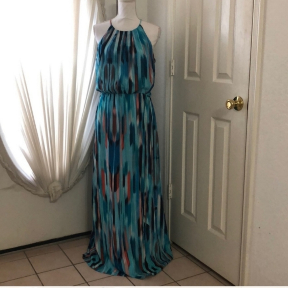 BCX Junior Printed Halter Maxi D